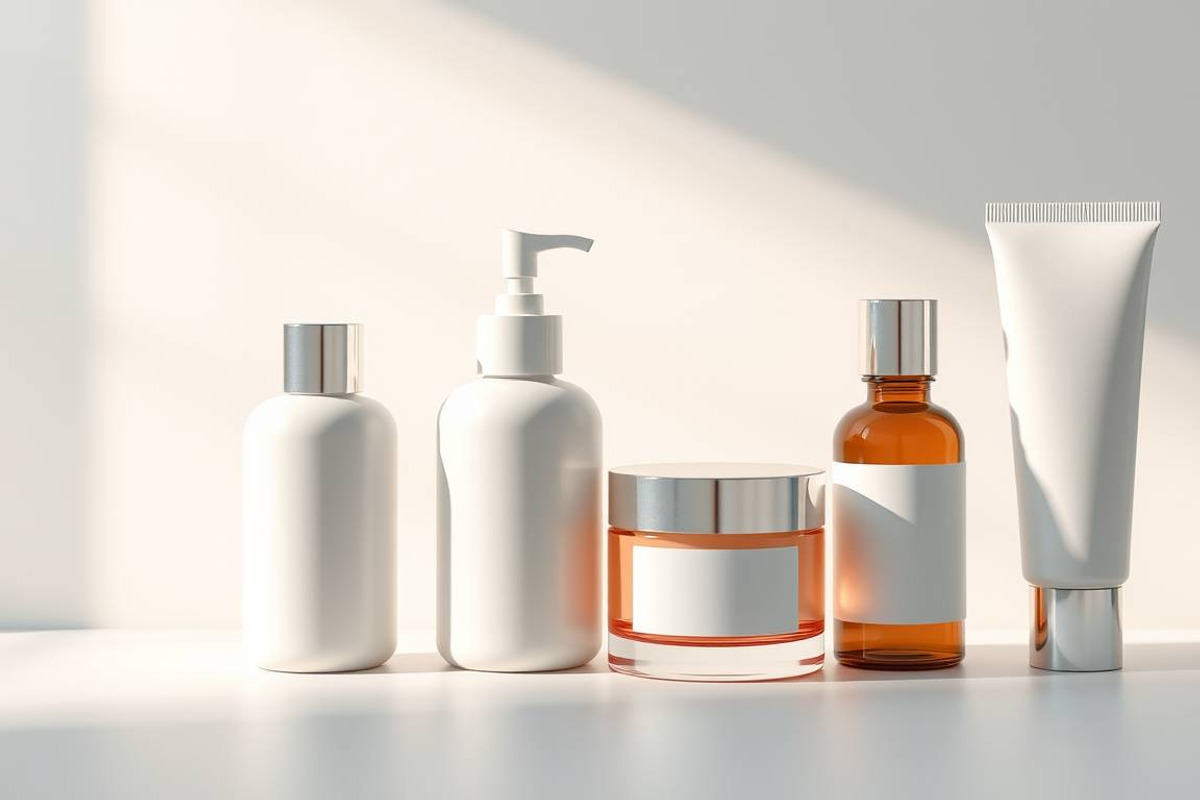 132 Full Skincare Collection Mockup, an Advertising Mockup by adenpinkstore (Photo 10 of 13)