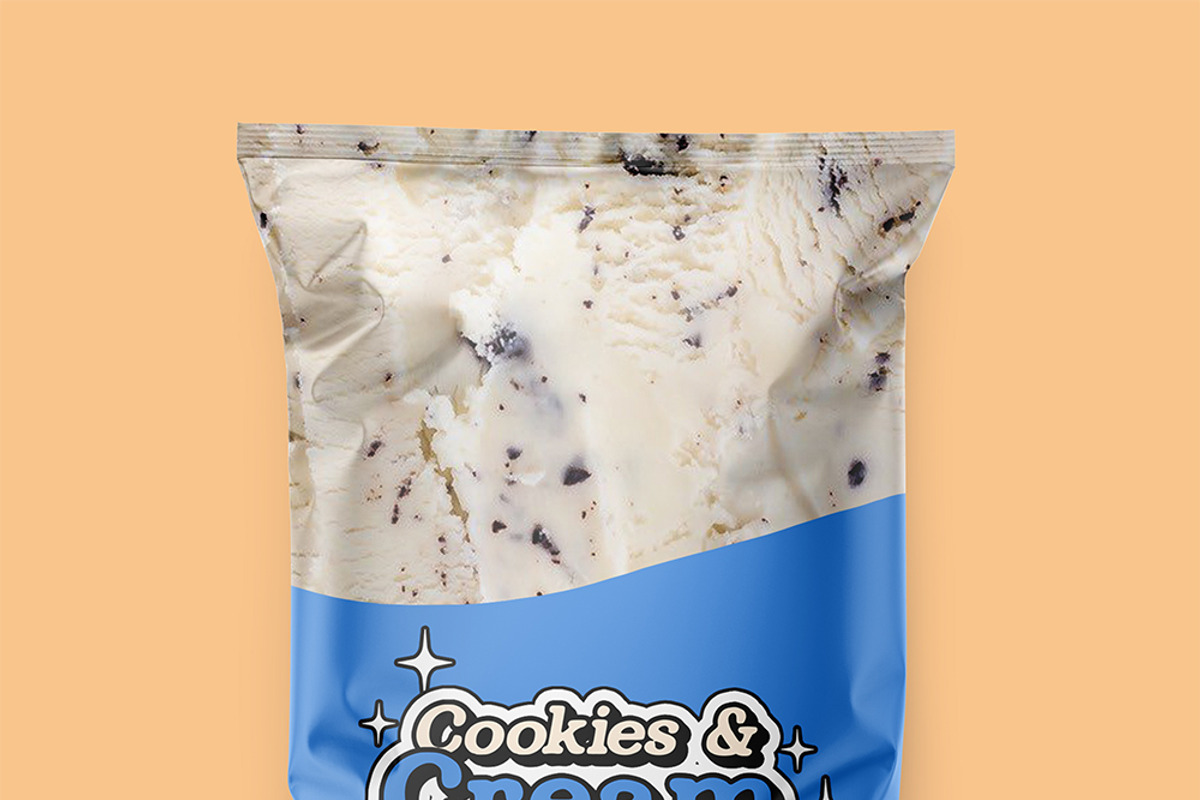 Cookies n' Cream Display Font + PSD, a Slab Serif Font by Lostkids (Photo 2 of 7)