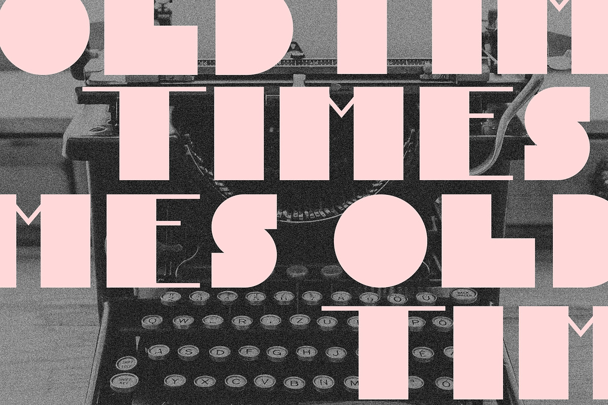 Raw Blocks- Elegant Retro Fonts Pack, a Font by CreativeFolks (Photo 7 of 24)