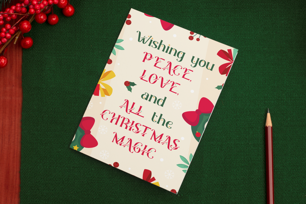 Spark Jingle Christmas Font, a Font by PutraCetol Studio (Photo 4 of 5)