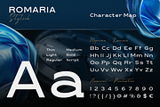 Romaria Stylish, a Sans Serif Font by Burntilldead (Thumbnail 2 of 12)