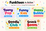 Funktoon – Cartoon Display Font, a Slab Serif Font by Wow Magic (Thumbnail 4 of 6)