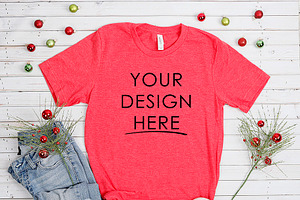 Bella Canvas Shirt Mock Up