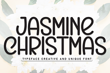 Jasmine Christmas | Script Font