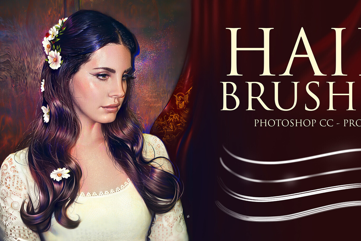Hair Brushes, a Brush Add-On by vurdembrushes (Photo 1 of 4)