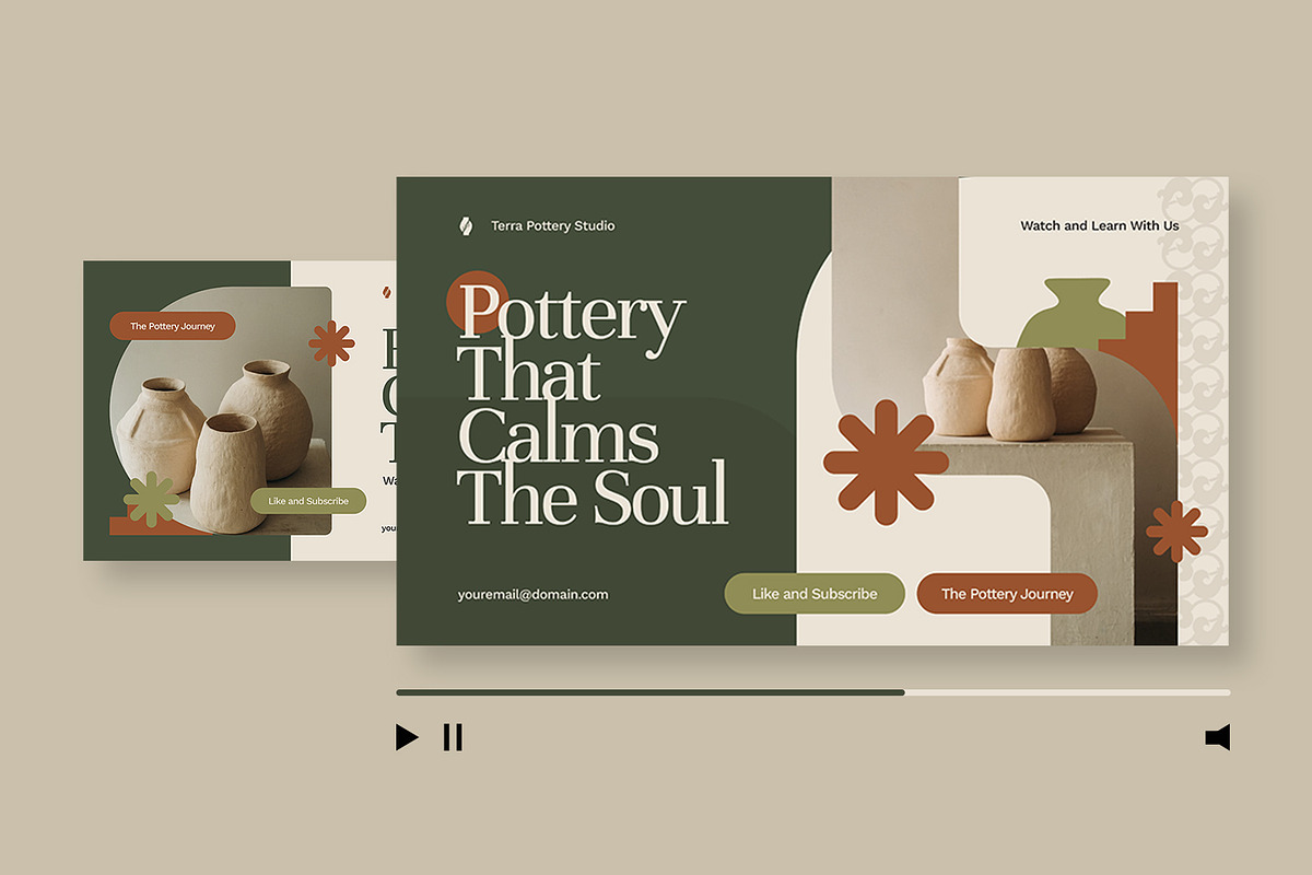Terra Studio - Youtube Thumbnail, a Social Media Template by Fannan Studio (Photo 1 of 3)