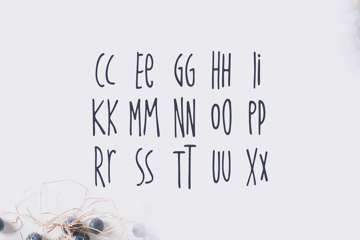 Periwinkle Typeface preview 5