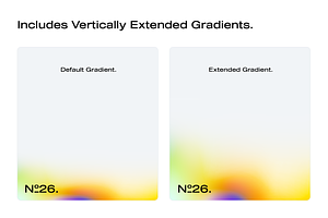 100 Aurum Light Gradients Collection