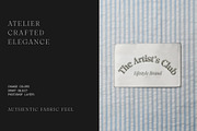 ODARA Embroidery Logo & Text Effect, a Texture Graphic by Universo Gaia @doyougaia (Thumbnail 4 of 12)