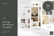 PIMA InDesign Mood Board Templates, a Product Mockup by Loh Studio (Thumbnail 1 of 9)