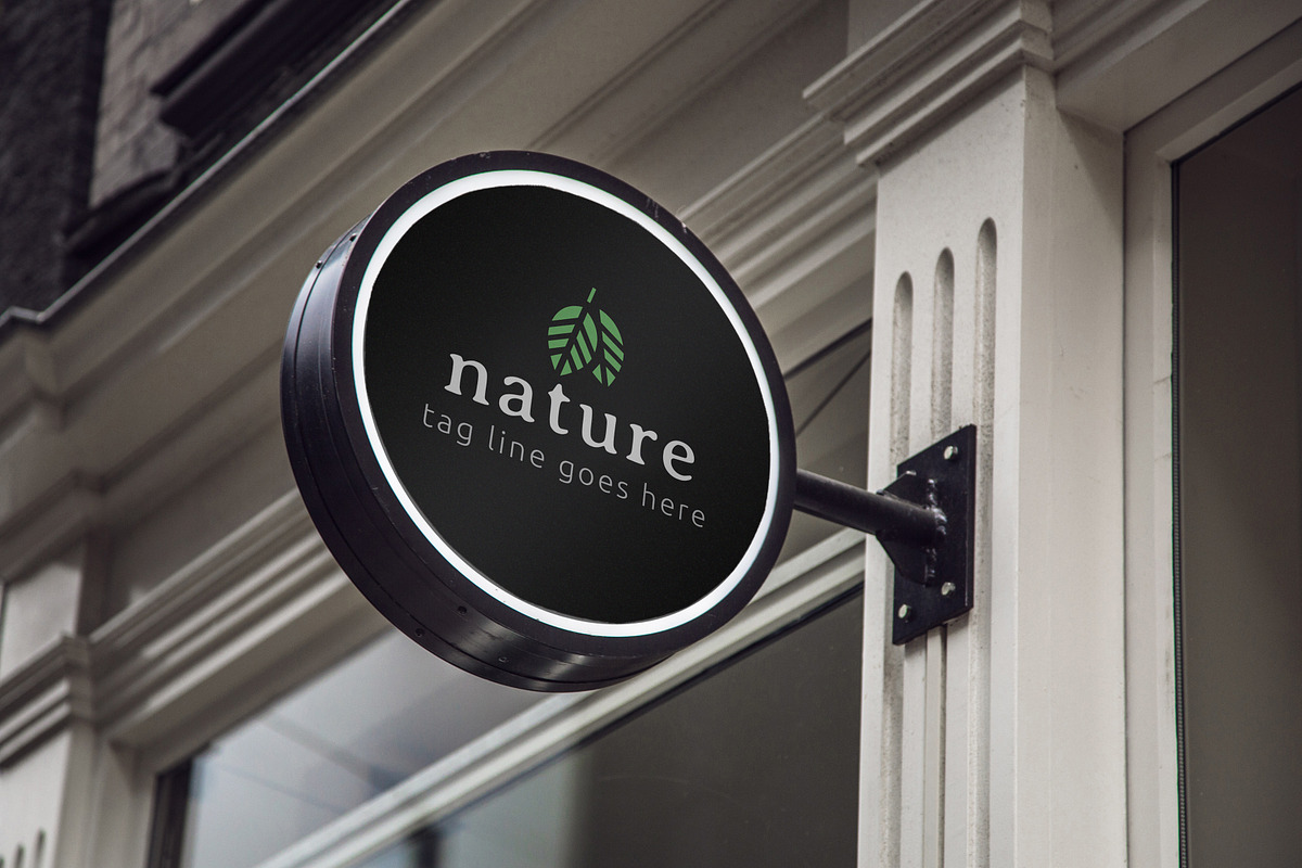 Nature Leaf Vector Logo Template, a Branding & Logo Template by GladicMonster (Photo 25 of 26)