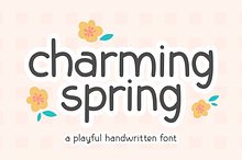 Charming Spring - Playful Kids Font