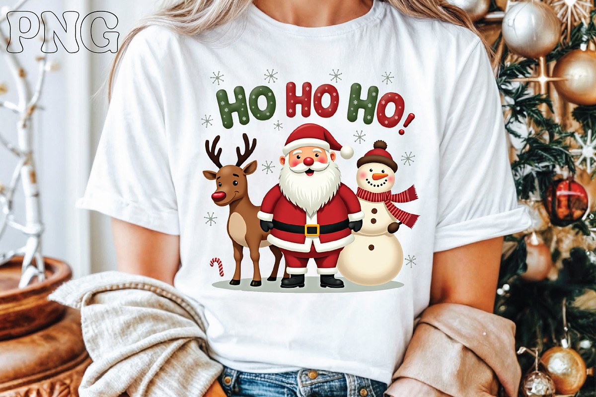 Funny Christmas Png Santa Png Reinde, an Illustration by Libby Wishes (Photo 4 of 4)