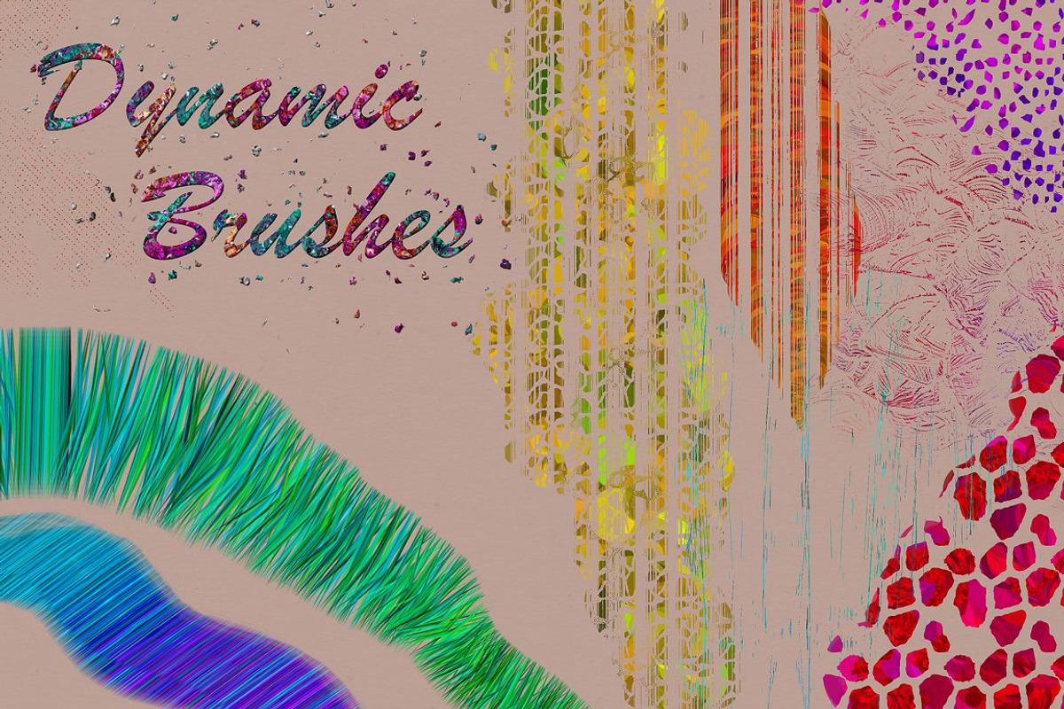 Artistic Brushes for Photoshop, a Brush Add-On by FaeryDesign (Photo 2 of 3)