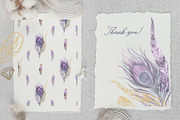 Nightfall Feathers Watercolor, an Illustration by Cat In Colour (Thumbnail 8 of 8)