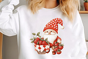 Strawberry Gnome PNG Clipart, an Illustration by designcity5 (Thumbnail 5 of 5)