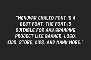 Menuvar Chalko - Chalk & Marker Font, a Sans Serif Font by Iqsiart Studio (Thumbnail 5 of 6)
