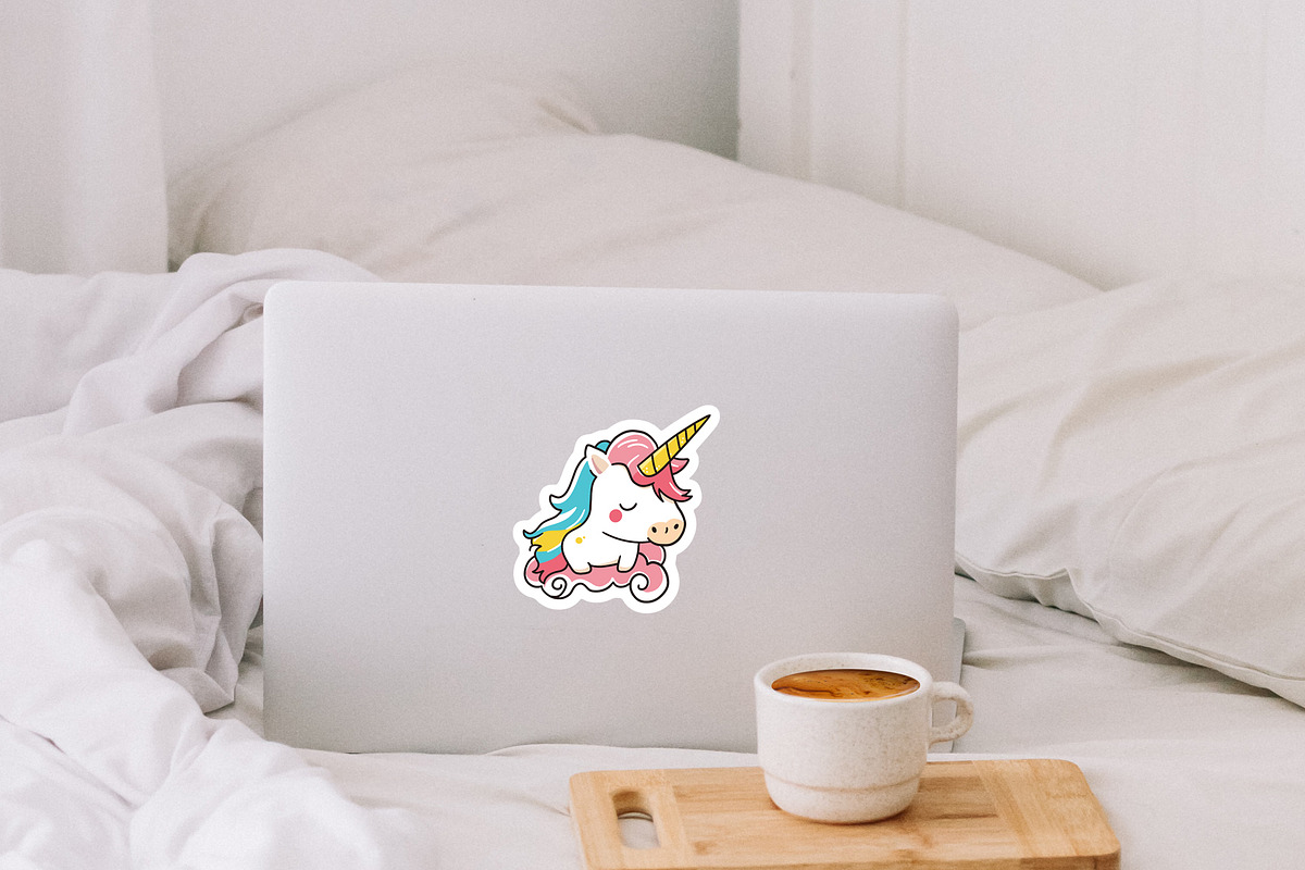 Unicorns Sticker Pack, an Object Graphic by natalisart (Photo 5 of 5)