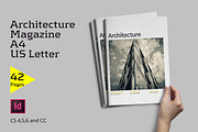 Architecture Magazine, a Magazine Template by Firtana (Thumbnail 1 of 12)