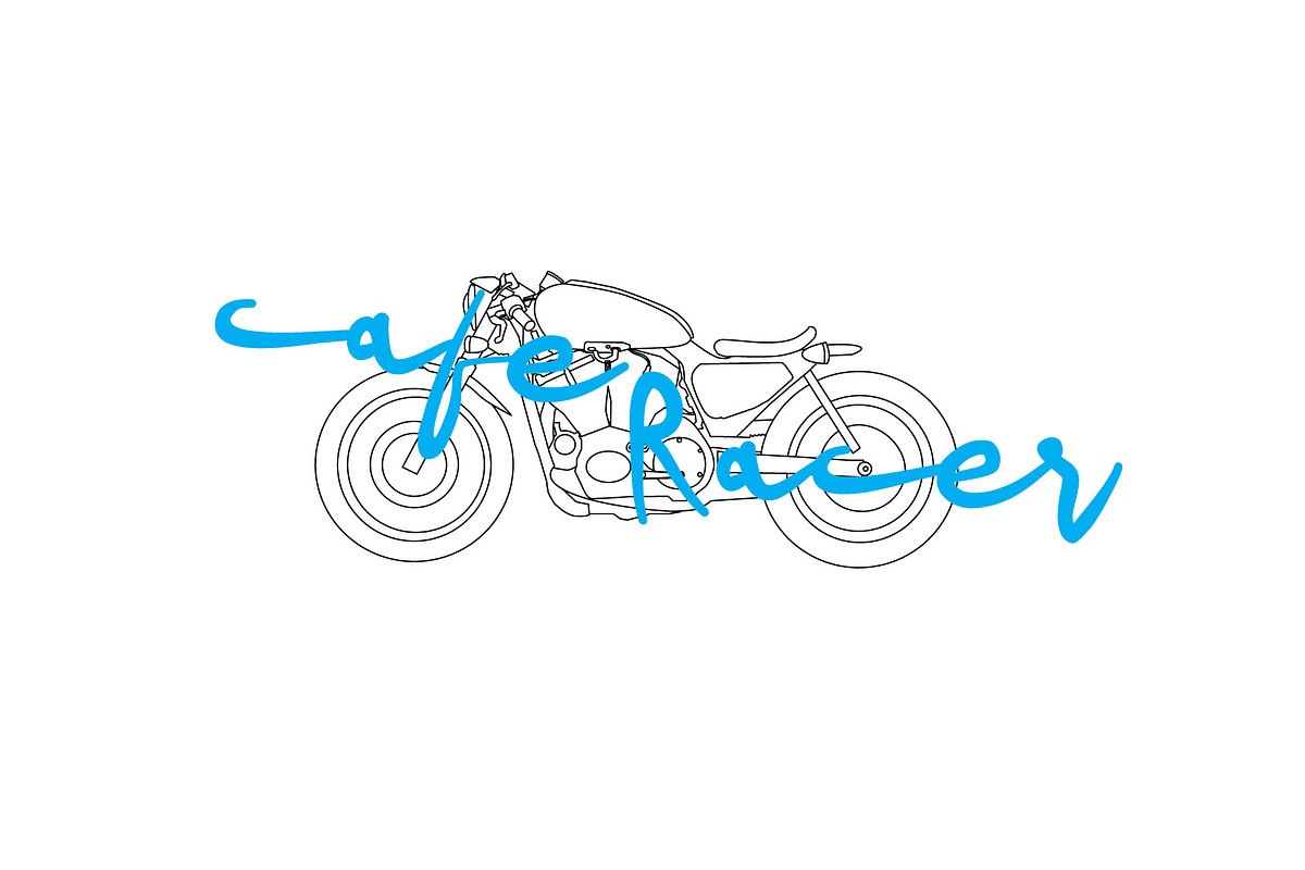 Rio de Janeiro - hand drawing script, a Script Font by Gittype (Photo 5 of 11)