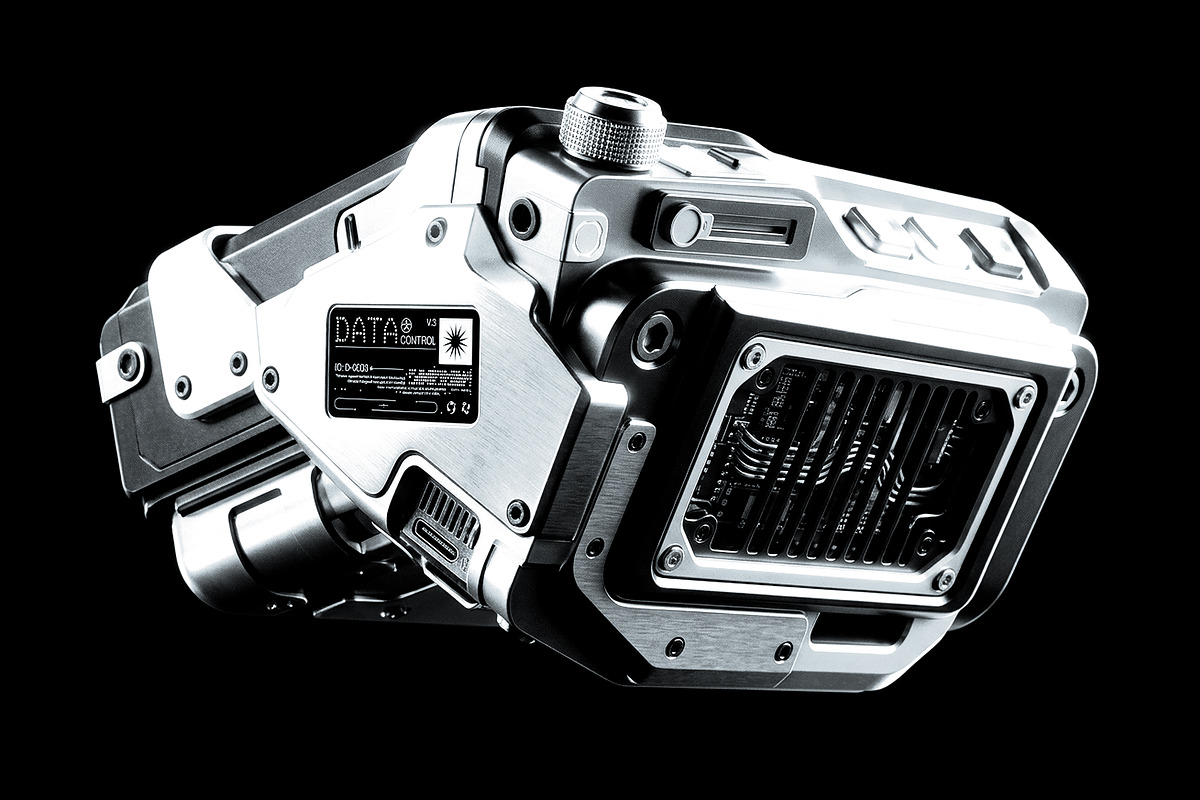 FUTURISTIC TECH LABEL STICKER PACK, an Object Graphic by BonkiStudio (Photo 4 of 9)