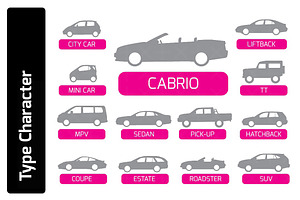 Car Rental Typeface