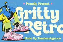 Gritty Retro Modern Display Serif