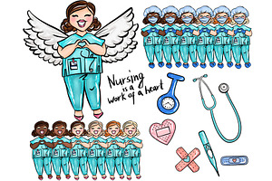 Nurse Medical Clipart