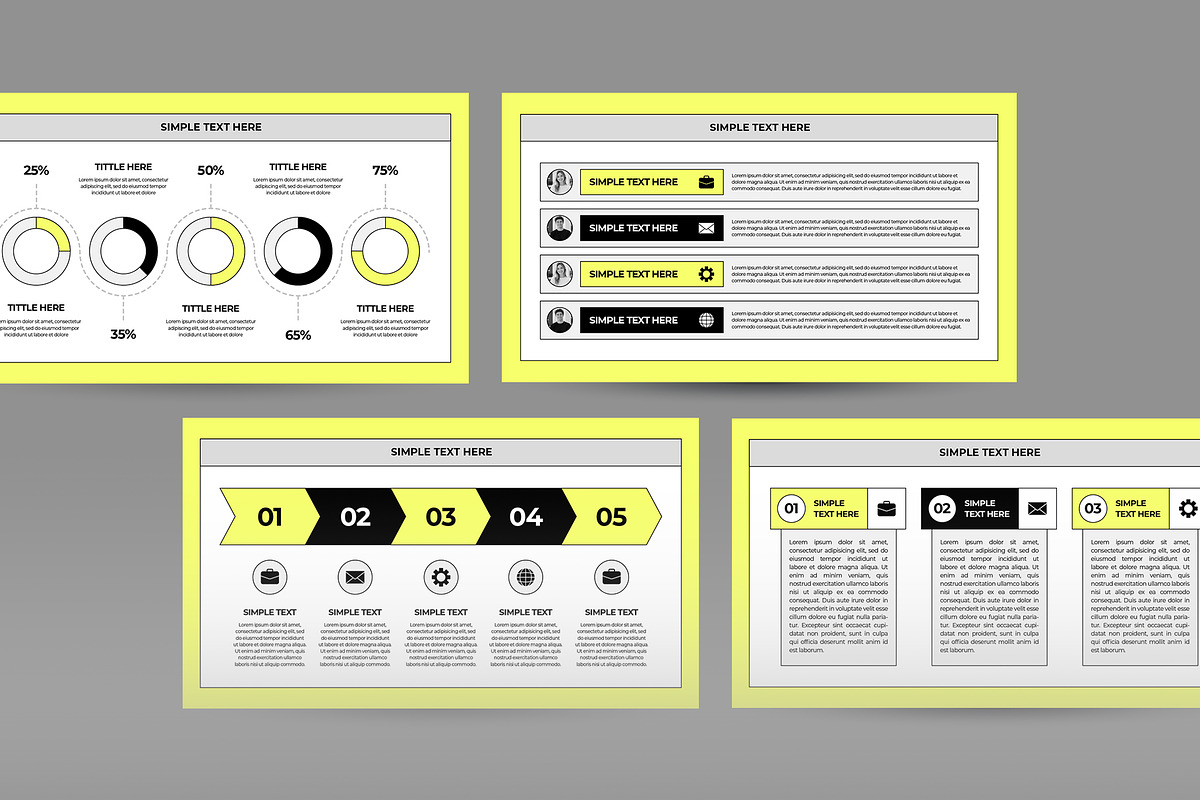 Business Plan PowerPoint Template, a Presentation Template by CreativeUP (Photo 4 of 6)