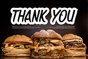 Burger Saouce - Food Font, a Handwritten Font by QR Design Studio (Thumbnail 7 of 7)