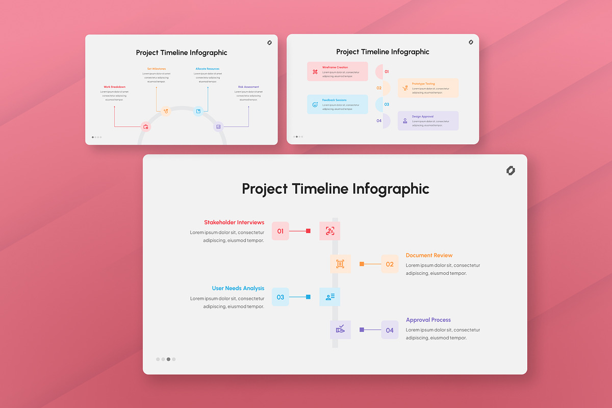 Project Timeline Infographic, an Object Graphic by Antstheme