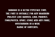 Rodgros - Rustic & Vintage Font, a Serif Font by QR Design Studio (Thumbnail 7 of 10)