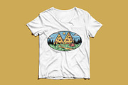 pizza mountain view in nature, an Illustration by gunaonedesign (Thumbnail 3 of 5)