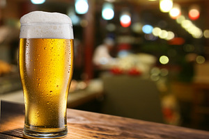 Cooled glass of beer, a Food & Drink Photo by Volff