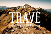 Trave Typeface, a Serif Font by hampura (Thumbnail 1 of 5)