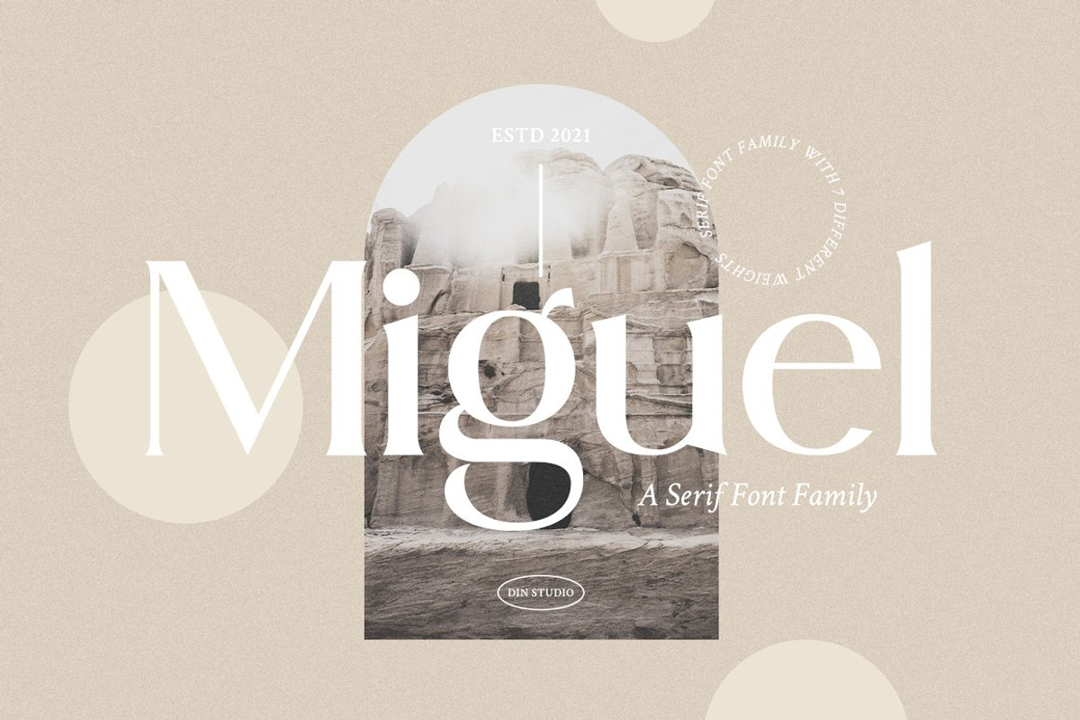SALE - Exclusive Modern Font Bundle, a Symbol Font by din-studio.com (Photo 8 of 12)