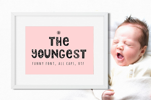 The Youngest Font preview 8