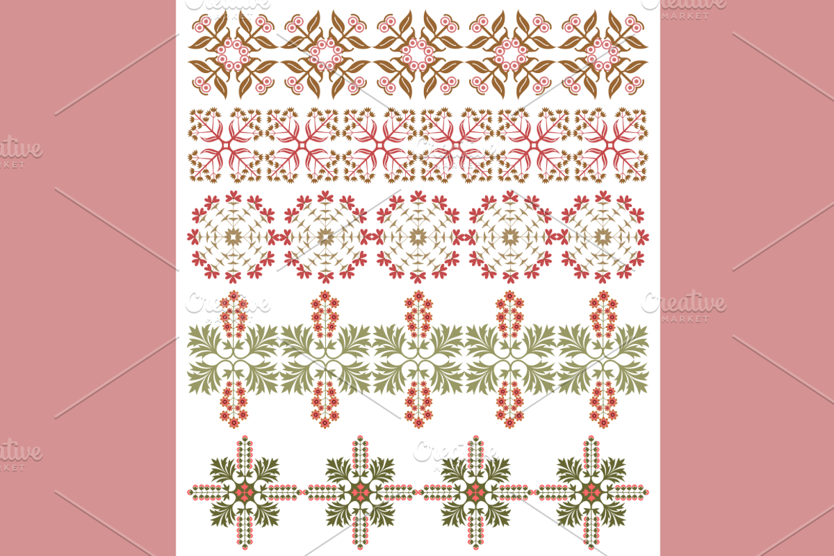 Floreart Vector Collection Border preview 2
