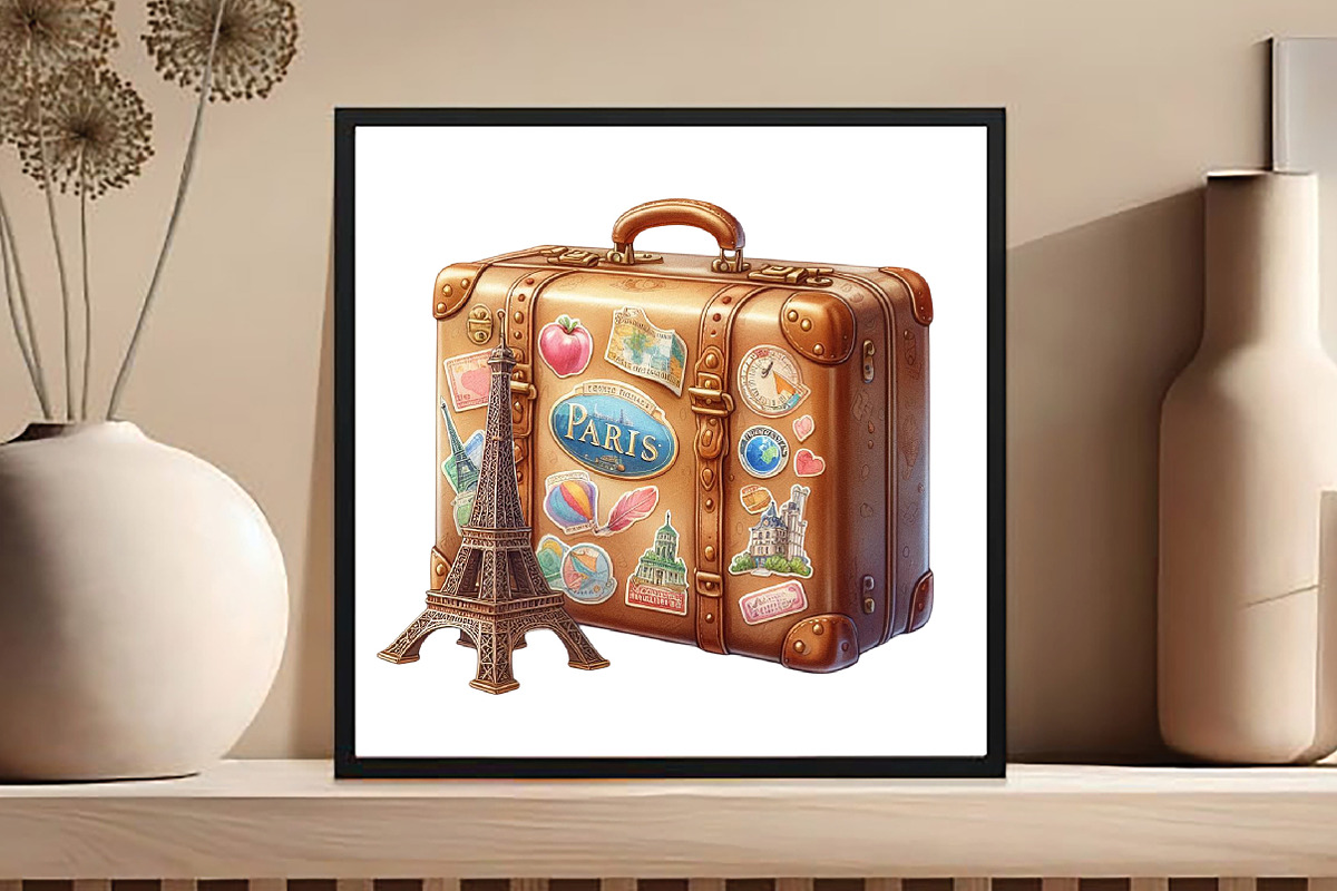 Ooh LaLa Paris Watercolor Clipart, an Illustration by DreamCafeArt (Photo 5 of 7)