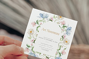 Watercolor Flower - Art Nouveau, a Decorative Illustration by Beigetime (Thumbnail 8 of 14)