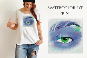 Watercolor Eye