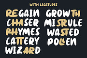 Nightwish - Chubby Display Font, a Font by Rillatype (Thumbnail 4 of 9)
