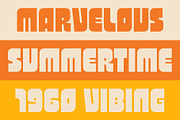 Bayba - A Fun 60s Font, a Sans Serif Font by The Type Fella (Thumbnail 3 of 7)