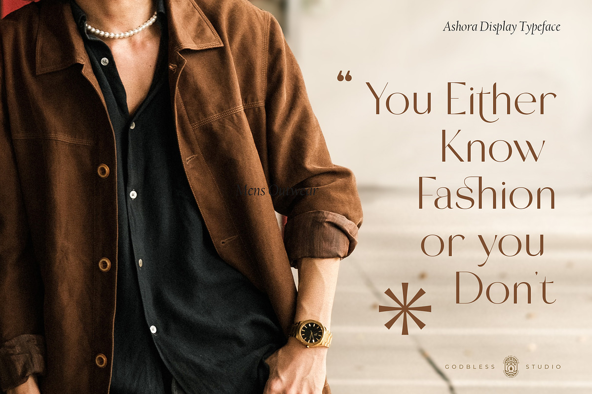 Ashora - Display Typeface, a Sans Serif Font by Godbless Studio (Photo 14 of 16)