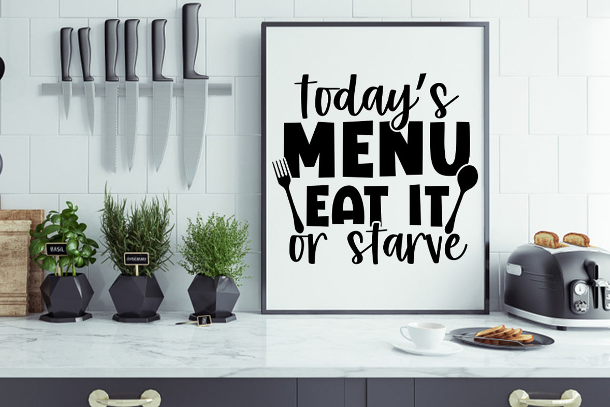 Kitchen SVG Bundle, an Illustration by Crafticy (Photo 4 of 6)