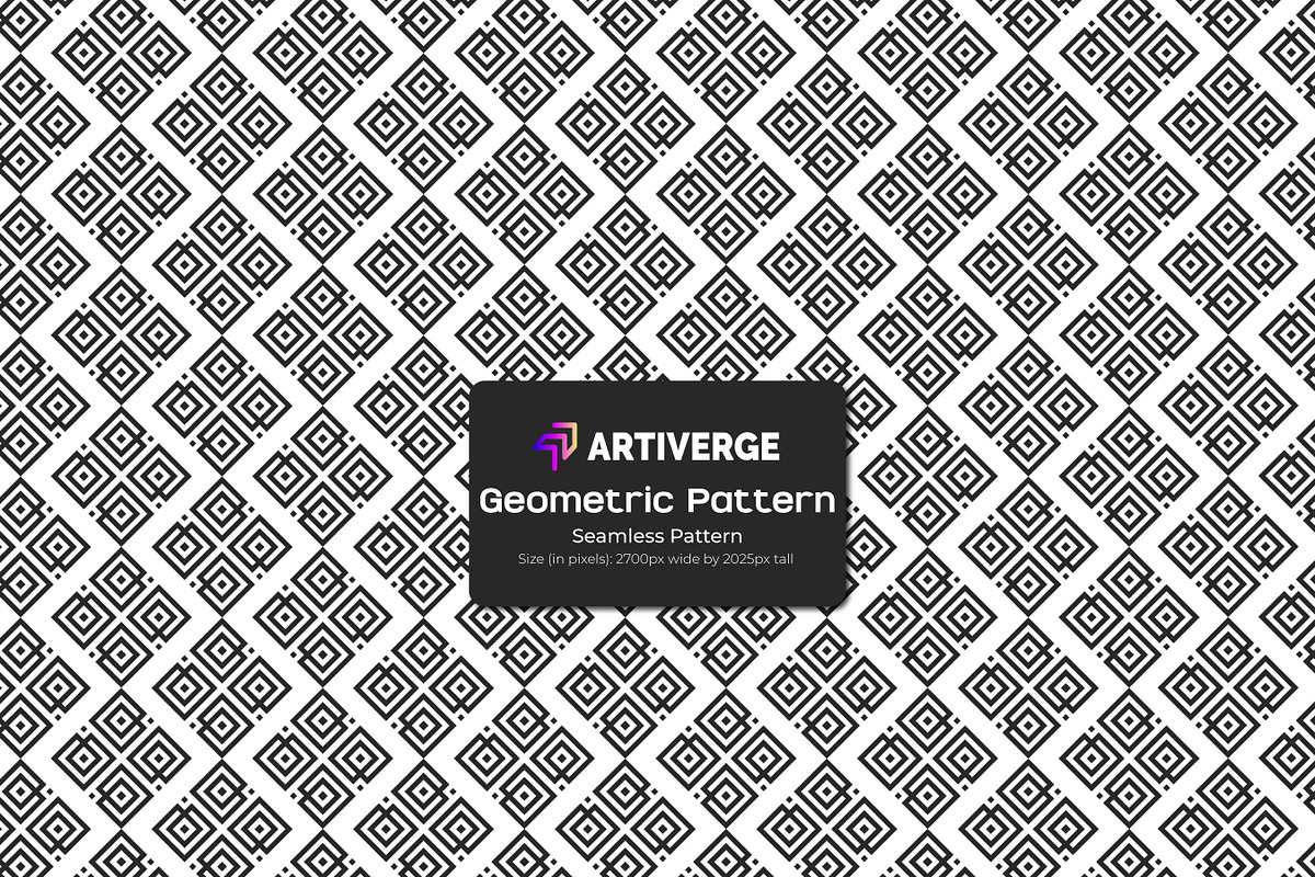 Black Abstract Design Pattern, a Pattern Graphic by Artiverge (Photo 1 of 6)