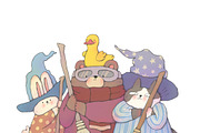 Cozy Paw Stories, an Animal Illustration by Anastasiya Klempach (Thumbnail 5 of 8)
