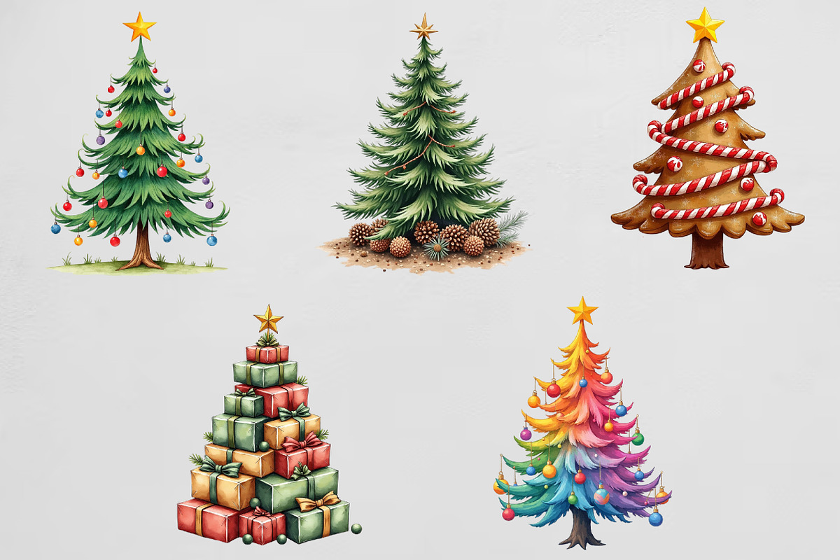 Christmas Tree Sublimation Designs, an Illustration by CrexoraLab (Photo 4 of 4)