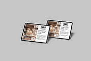Tablet Potrait Landscape Mockup, a Device Mockup by rizalamora (Thumbnail 11 of 11)