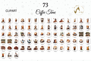 Coffee Clipart Bundle